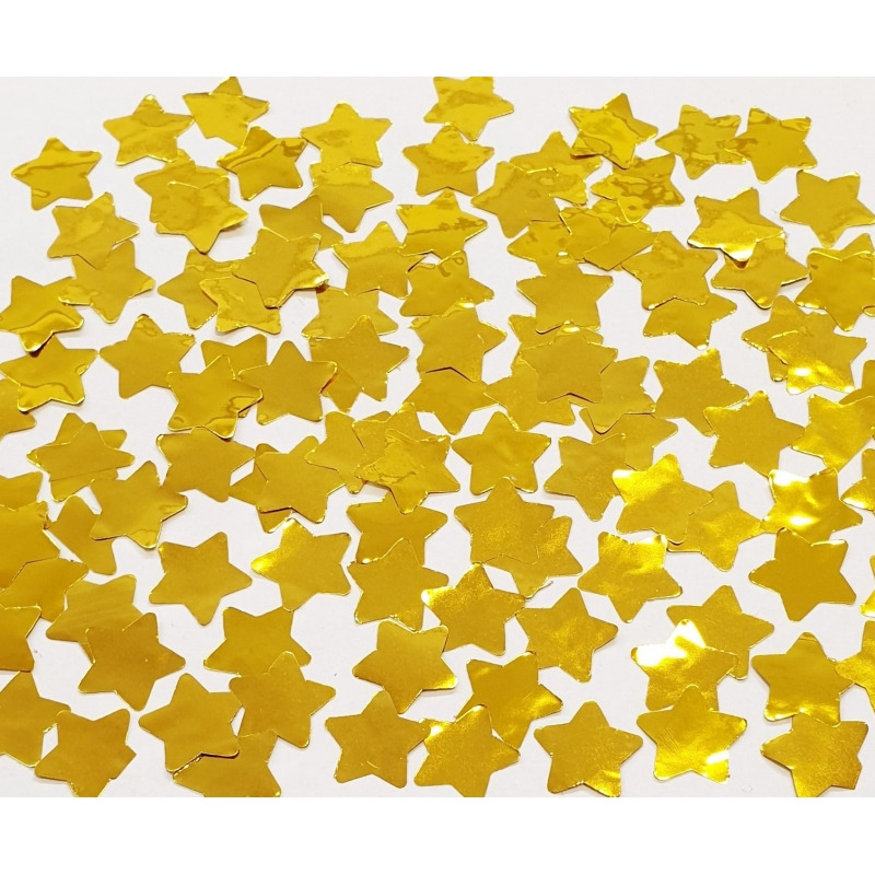 Konfetti Gwiazdy złote CS-747Z GO PARTY